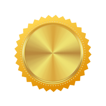 Sello dorado de certificación Innova73