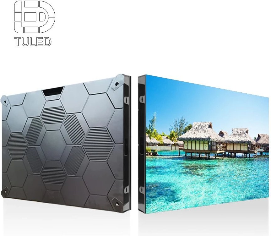 LED video panels for modular stadium video wall construction and display planning
