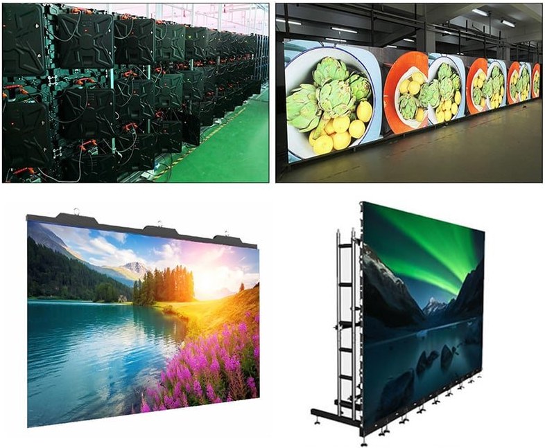 640 by 640 modular LED cabinet planning for retail and mall display quotation