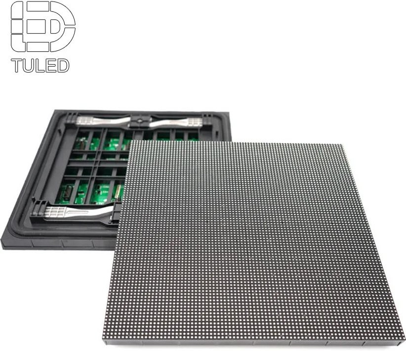 LED module front and rear component view for service planning
