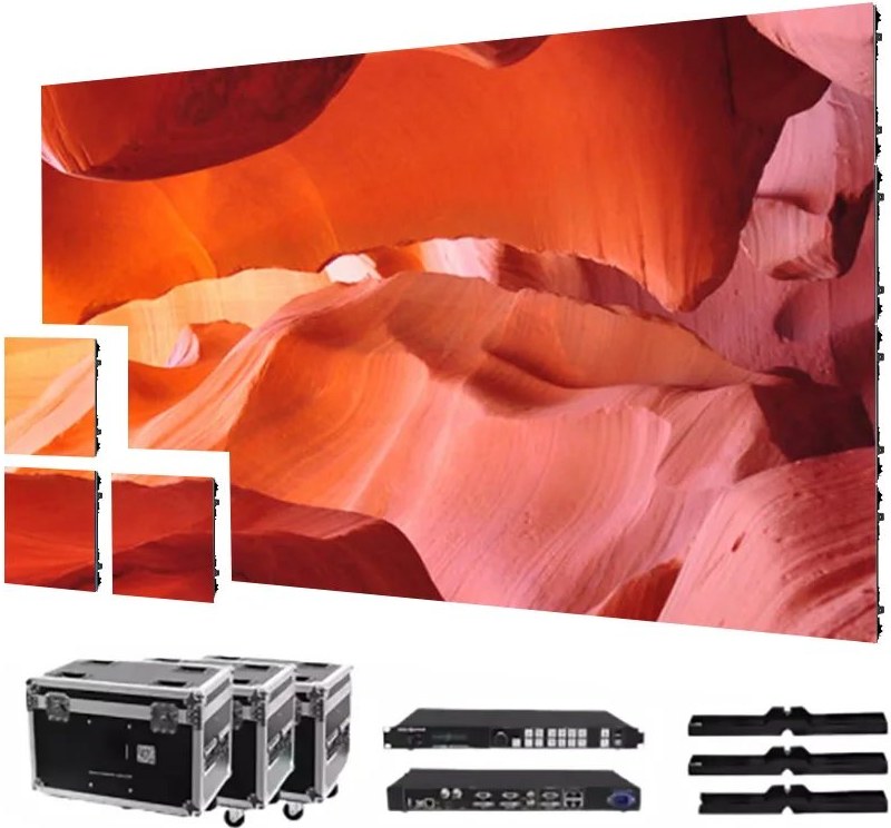 Outdoor advertising LED wall cabinet and screen application
